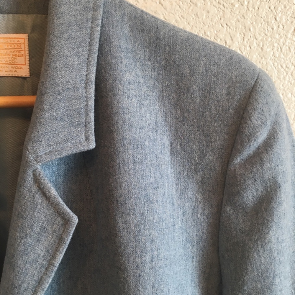 Pendleton Light Blue Blazer Size 8 - image 4